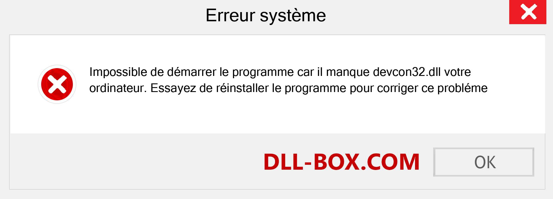 Le fichier devcon32.dll est manquant ?. Télécharger pour Windows 7, 8, 10 - Correction de l'erreur manquante devcon32 dll sur Windows, photos, images